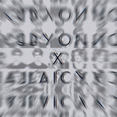 a blurry picture of a group of people with the words baby on the bottom left
