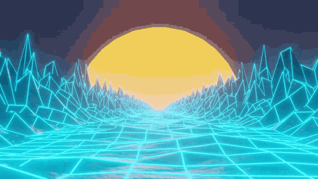Retro Synth Wave GIF - Retro Synth Wave 3d GIFs