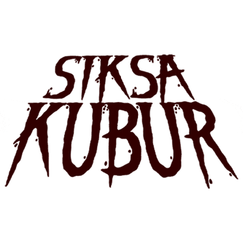 a white background with red letters that reads " siksa kubur "