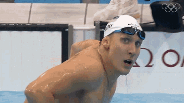 Sigh Of Relief Olympics GIF - Sigh Of Relief Olympics Chase Kalisz GIFs