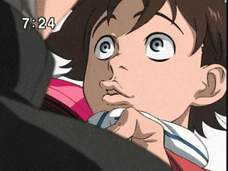 a cartoon character with the time of 7:24 on the bottom right