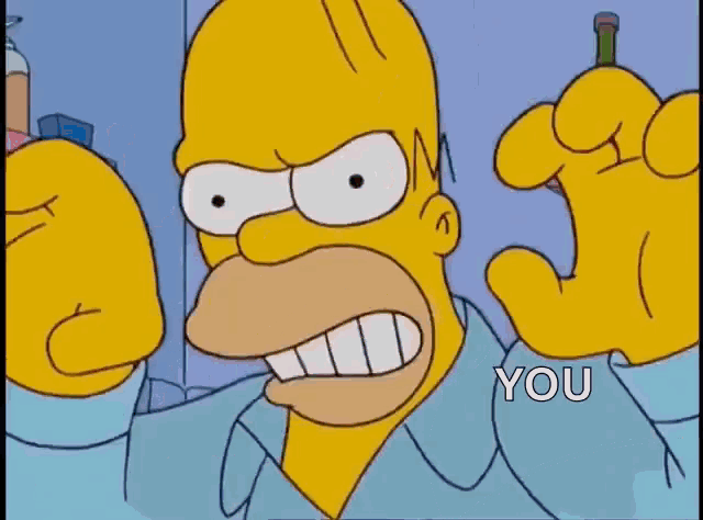 bart simpson is being kissed by a man 's hand in a cartoon scene