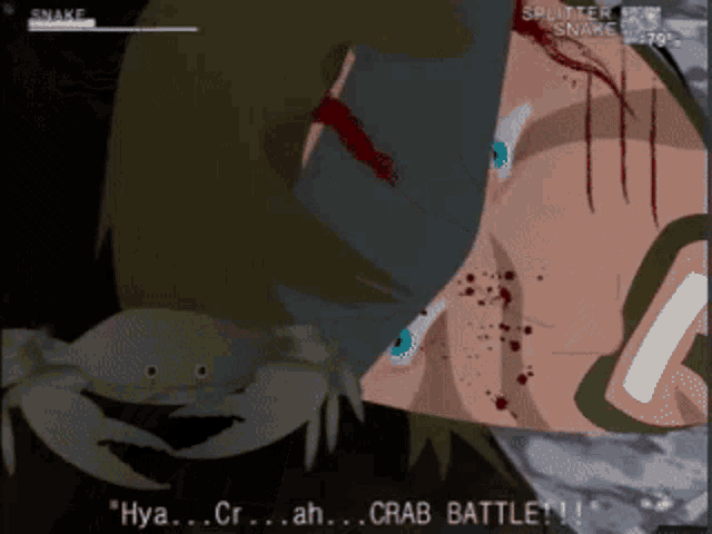Crab Battle Metal Gear Solid3 GIF - Crab Battle Metal Gear Solid3 Mgs3 GIFs
