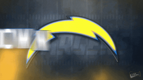 a logo for the san diego chargers with a lightning bolt