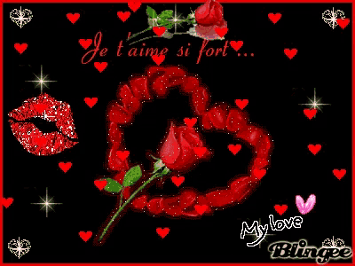 a valentine 's day greeting card with a red rose and hearts