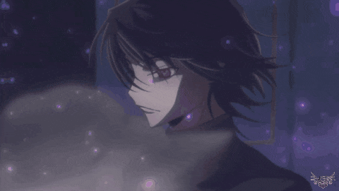 a close up of a person 's face with a watermark that says ' ao no exorcist ' on the bottom