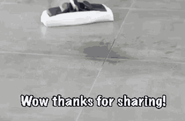 a mop is being used to clean a tiled floor with the words wow thanks for sharing