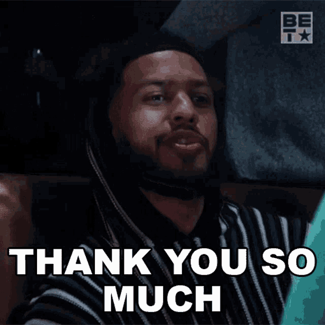 Thank You So Much For Your Consideration Marques King GIF - Thank You So Much For Your Consideration Marques King Games People Play GIFs