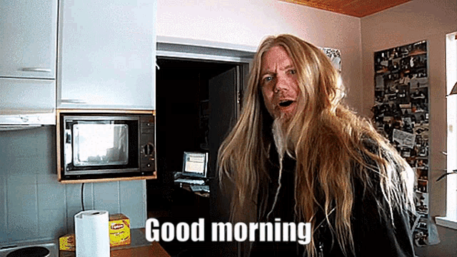 Good Morning Nightwish Marko GIF