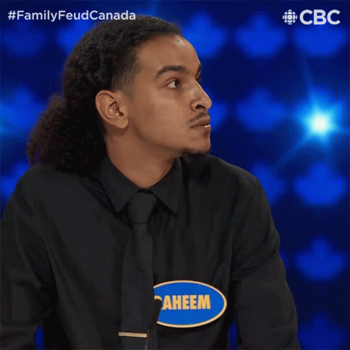 Listening Family Feud Canada GIF - Listening Family Feud Canada Paying Attention GIFs