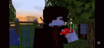 a video of a person in a video game called minecraft is being displayed