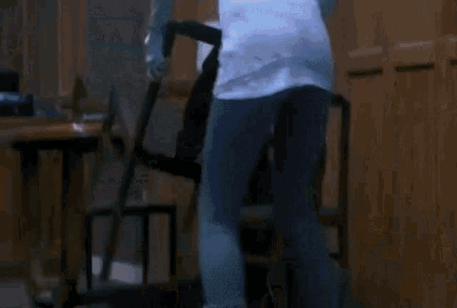 Annie And George Fighting Skills GIF - Annie And George Fighting Skills Annie Sawyer GIFs