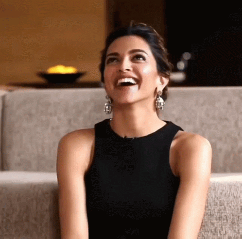 Deepika Laughing GIF - Deepika Laughing Padukone GIFs