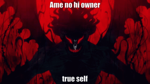 Ame No Hi Owner GIF - Ame No Hi Owner True Self GIFs
