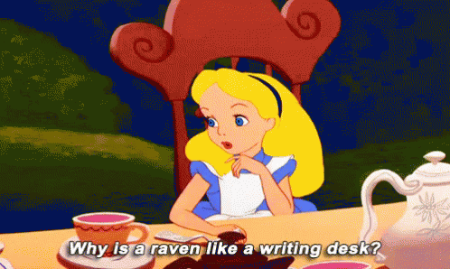 Alice Alice In Wonderland GIF - Alice Alice In Wonderland Raven GIFs