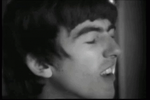 George Harrison The Beatles GIF - George Harrison The Beatles Shaking Head GIFs