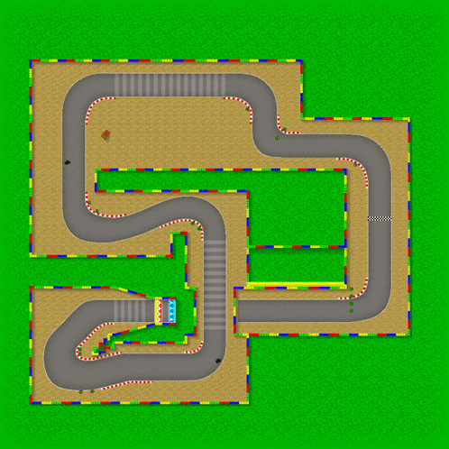 Snes Mario Circuit 2 Map GIF - Snes Mario Circuit 2 Mario Circuit Map GIFs