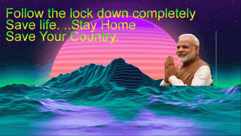 Stay Home Follow Lock Down Completely GIF - Stay Home Follow Lock Down Completely Save Life GIFs
