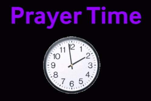 Time Prayer GIF - Time Prayer Rayya GIFs