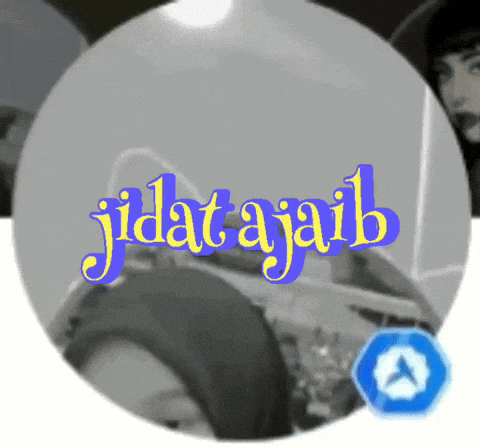 jidatajaib is written in purple letters on a gray background