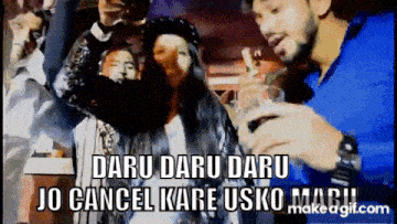 daru daru daru jo cancel kare usko mabi !