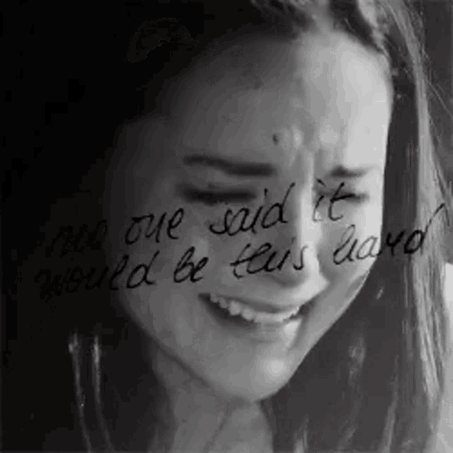 No One Said It Would Be So Hard Kate Fuller GIF