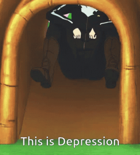 Anime Depression GIF