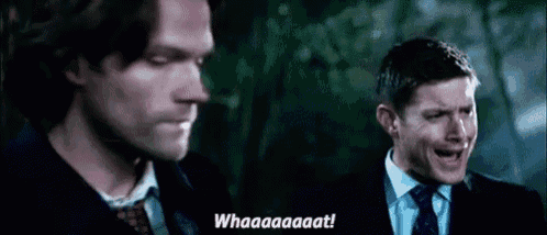 two men in suits and ties are talking to each other .