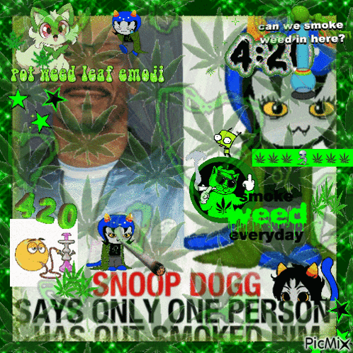 snoop dogg says only one person has quit smoked weed