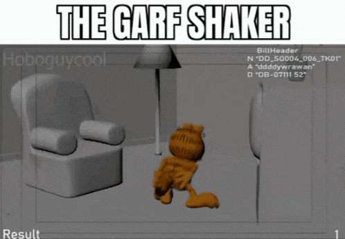 Thug Shaker Thugshaker GIF - Thug Shaker Thugshaker Garfield GIFs