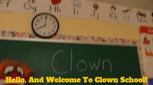 Sml Screwball GIF - Sml Screwball Hello And Welcome To Clown School GIFs