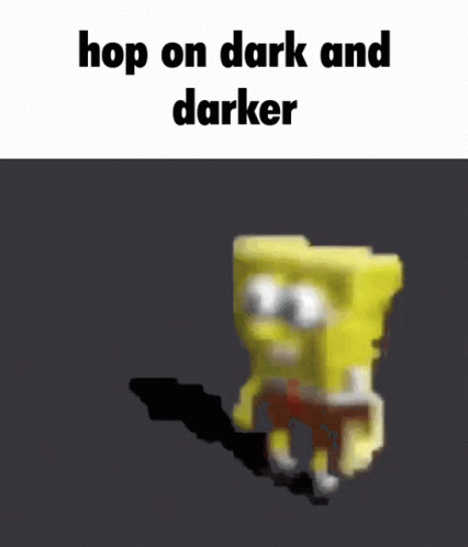 Dark And Darker Spongebob GIF - Dark And Darker Spongebob Dancing GIFs