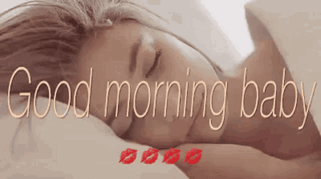 Good Morning Baby Just Woke Up GIF