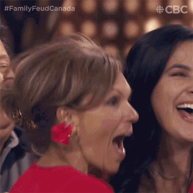Celebrating Family Feud Canada GIF - Celebrating Family Feud Canada Victory GIFs