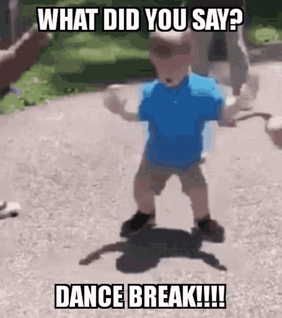 Dance Off What Did You Just Say GIF
