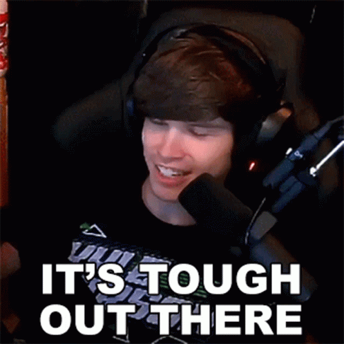 Its Tough Out There Casey Kirwan GIF - Its Tough Out There Casey Kirwan Its Difficult Out There - Discover & Share GIFs