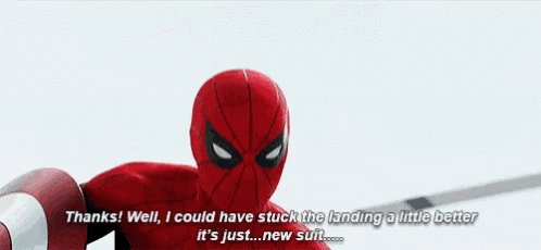 Spiderman Tom Holland GIF