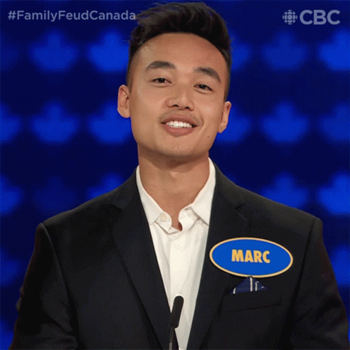 Smiling Family Feud Canada GIF - Smiling Family Feud Canada Feeling Handsome GIFs