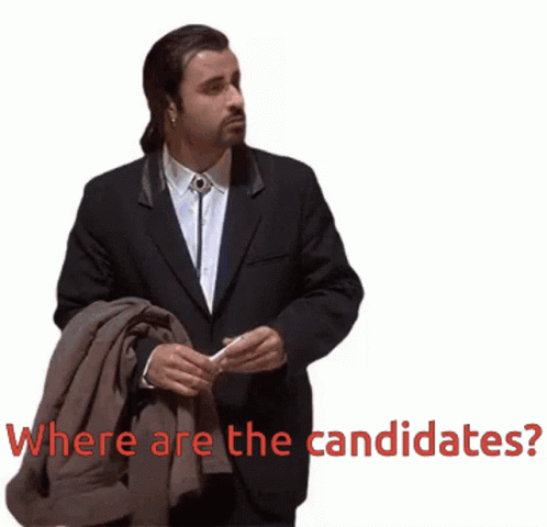 Where Are The Candidates GIF - Where Are The Candidates GIFs