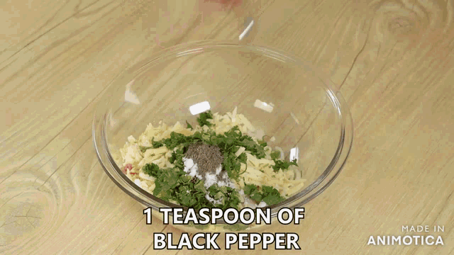 two tablespoons of mayo are being poured into a glass bowl