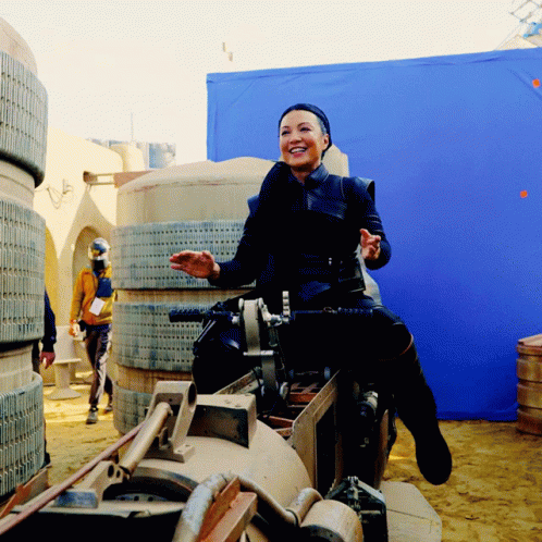 Ming Na Wen Fennec Shand GIF - Ming Na Wen Fennec Shand Excited GIFs