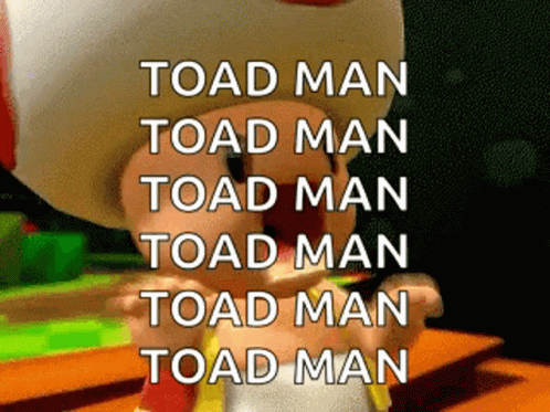Toad Man GIF - Toad Man Mario GIFs