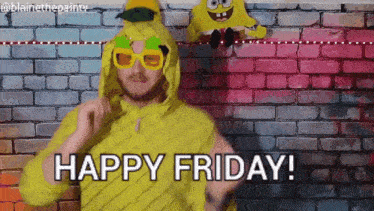 Friday Blainethepaintv GIF - Friday Blainethepaintv Happy Friday GIFs