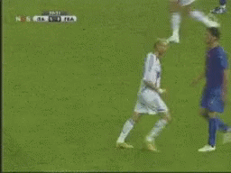 Zidane Heatbutt GIF - Zidane Heatbutt Materrazi GIFs