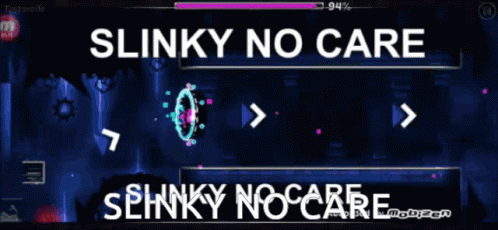Slinky No Care Geometry Dash GIF - Slinky No Care Geometry Dash Spectral Tentation GIFs
