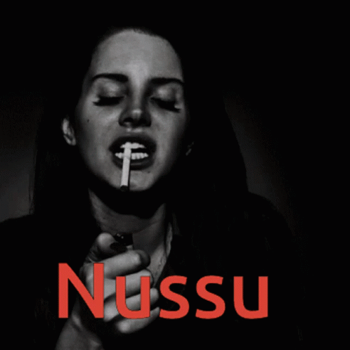 Nussu Gundi GIF - Nussu Gundi Lady Smoking GIFs