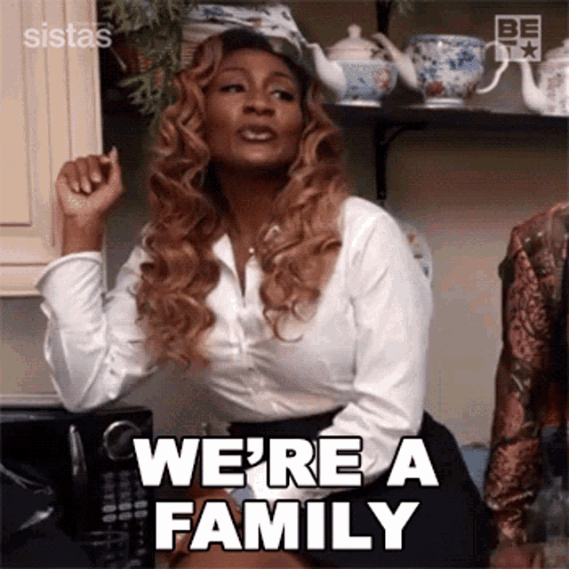 Were A Family Danni King GIF - Were A Family Danni King Sistas GIFs