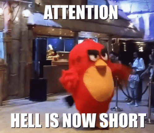 Hell Angry Birds GIF - Hell Angry Birds Red GIFs