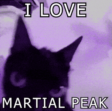 I Love Martial Peak Cat GIF - I Love Martial Peak Martial Peak Cat GIFs