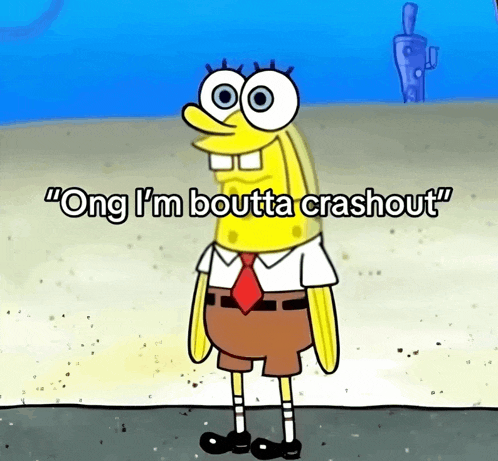 Spongebob Crashout Meme - Spongebob Crashout Crash - Discover & Share GIFs